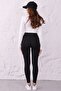 2-Pack Advantage Women's No-Show Extra Flexible High Waist Ribbed Leggings - 5