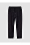 Özmarka New Season Black Regular Fit Soft Touch Men's Sweatpants - 5