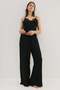 Viscose-blend drawstring trousers - 2