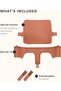 Tripp Trapp Baby Set2 - Ages 6-36 Months - Convert The Tripp Trapp Chair into a Comfortable High Chair - Terracotta - 4