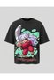 Anime Inspired Demonic Monster Printed Unisex T-Shirt