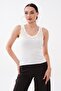 Women's V-Neck Lace Detailed Camisole Undershirt 260598 - - 3