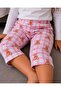 2-13 Years Old Girls/Baby Capri Pajama Bottoms 100% Cotton Combed Cotton Elastic Waist Comfortable Fit Single Bottom - 6