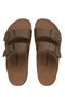 Mink Double Buckle Orthopedic Comfortable Daily Beach Pool Beach Slippers Men's Slippers - 3