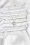 316L Steel Chain Silver Color Zircon Stone Clover Model Women's Necklace - 2