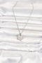 316L Steel Chain Silver Color 4 Leaf Clover Model Women's Necklace - 2