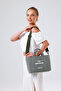 The Brugge 100% Cotton Waxed Canvas Tote Bag with Removable Strap and Pocket - 7