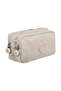 Set of 2 Luxury Crinkle Fabric High School and Middle School Backpack + Pen Holder, Monkey Keychain Gift - 8