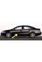 غطاء الباب الأمامي الأيسر لسيارة فولكس فاجن باسات B6 2006-2011 من الكروم 3C0853515C