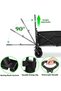 Foldable Camping Wagon - Colapsible Shoping Cart Heavy Duty Trolley Wagon with Adjustable Handle & All-Terrain Wheels, 80kg Capacity Utility Cart, Garden Shopping Carts Outdoor Basket - 4