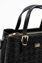 Viatox Vs 1445 Women's Shoulder Bag Handbag Crossbody Bag Laser Black - 5