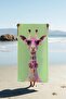 Adult Unisex 75X155Cm Summer Patterned Beach Towel - Bath Towel - Sea Towel