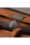 Premium Brown Leather 3-Roll Watch Box |   Luxury Travel Type Watch Case and Organizer - 5