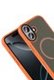Iphone 17 megane magsafe cover - orange - 4