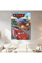 Cars Radiator Springs Wall Covering Wall Tapestry First Quality Satin Fabric Poster - 2