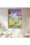 The Simpsons Comics Wall Covering Wall Tapestry First Quality Satin Fabric Poster - 2