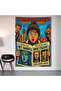 Home Alone 2 Wall Covering Wall Tapestry First Quality Satin Fabric Poster