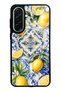 Samsung A37 Mediterranean Lemon Royale Design Glossy Phone Case
