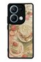 Xiaomi Redmi Note 13 Pro 4g Glossy Phone Case with Sage Strawberry Matcha Design