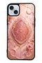 حافظة هاتف آيفون 15 بلس بتصميم هلال بلش بلس بالاس اللامع