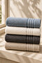 Jakuzi V2 4-Piece Hand and Face Towel Set 50X85 cm Soft Texture - 7