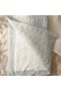 Aura Pure Luxury Sherpa Lined Hair Knit Knitwear Baby Blanket 100*100 - Soft Textured Gray Winter Blanket - 4