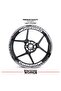 Honda cbr 250r wheel rim sticker inner outer cbr125r lettering decal model