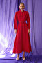 Poplin Dress with Button Detail