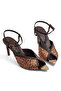 Rsd 17435 Metal Toe Detail Sequined Adjustable Heels - 4