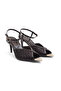 Rsd 17435 Metal Toe Detail Sequined Adjustable Heels - 2