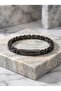 King Chain with Lock Mechanism 6mm Men's Masculine Gift Bracelet 01884 - 3
