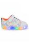 Palm Tree Printed Sneakers |   School Nursery and Daily Use - White - 3