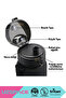 550ml New Collection Medium Size Silicone Body Tritan Water Bottle No Bpa No Odor - 4