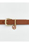 Original Metal Buckle Accessory Detailed Women's Belt - 4