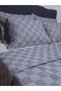 Breathable, Luxurious, Iron-Free, 100% Cotton Linen Duvet Cover Set Suitable for 4 Seasons, with 4 Pillowcases. - 3