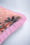 Exotic Elephant Tropical Fringe Pillowcase - Fairytale Safari Bohemian Gray Cream Tassel Throw Pillow Cover - 8