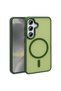 Galaxy S23 Fe Case Magsafe Supported Camera Raised Silicone Matte Anti-Fingerprint Tgco