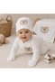 Little Bear Embroidered 5 Piece Newborn Hospital Release Baby Set - 3