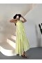 Women's Ruffled Long Bohemian Dress - 3