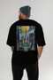New York Usa 2 Black Oversize Country City Back Printed Unisex T-Shirt 100% Cotton Premium - 5