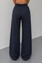 Women's Modal High Waist Wide Leg Pockets Comfortable Fit Palazzo Sweatpants 3214 - 3