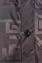 Men Regular Fit Jaquard Pattern Long Sleeve Casual Shirt, Brown - 5