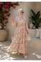 Women's Buttoned Modal Fabric Flowy Long Dress - 4