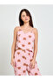 Pink Teddy Print Cami And Pyjama Set - 2