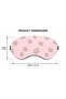 Kids Soft Sleep Eye Mask with Adjustable Elastic Strap, Light Blocking Eye Cover for Travel, Naps & Relaxation,Pink - 3