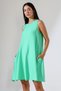 Women's Sleeveless Loose Dress with Pockets - 2