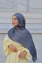 G Pattern Premium Shawl-Anthracite - 3