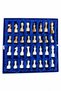 Handmade Green & White Onyx Natural Stone Chess Pieces |   32 Pieces |   Premium Quality |   Decorative and Collectible - 2