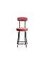 ELMER FOLDING CHAIR - RED BLACK - 5