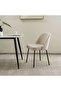 KINTO DINING CHAIR - BEIGE BLACK